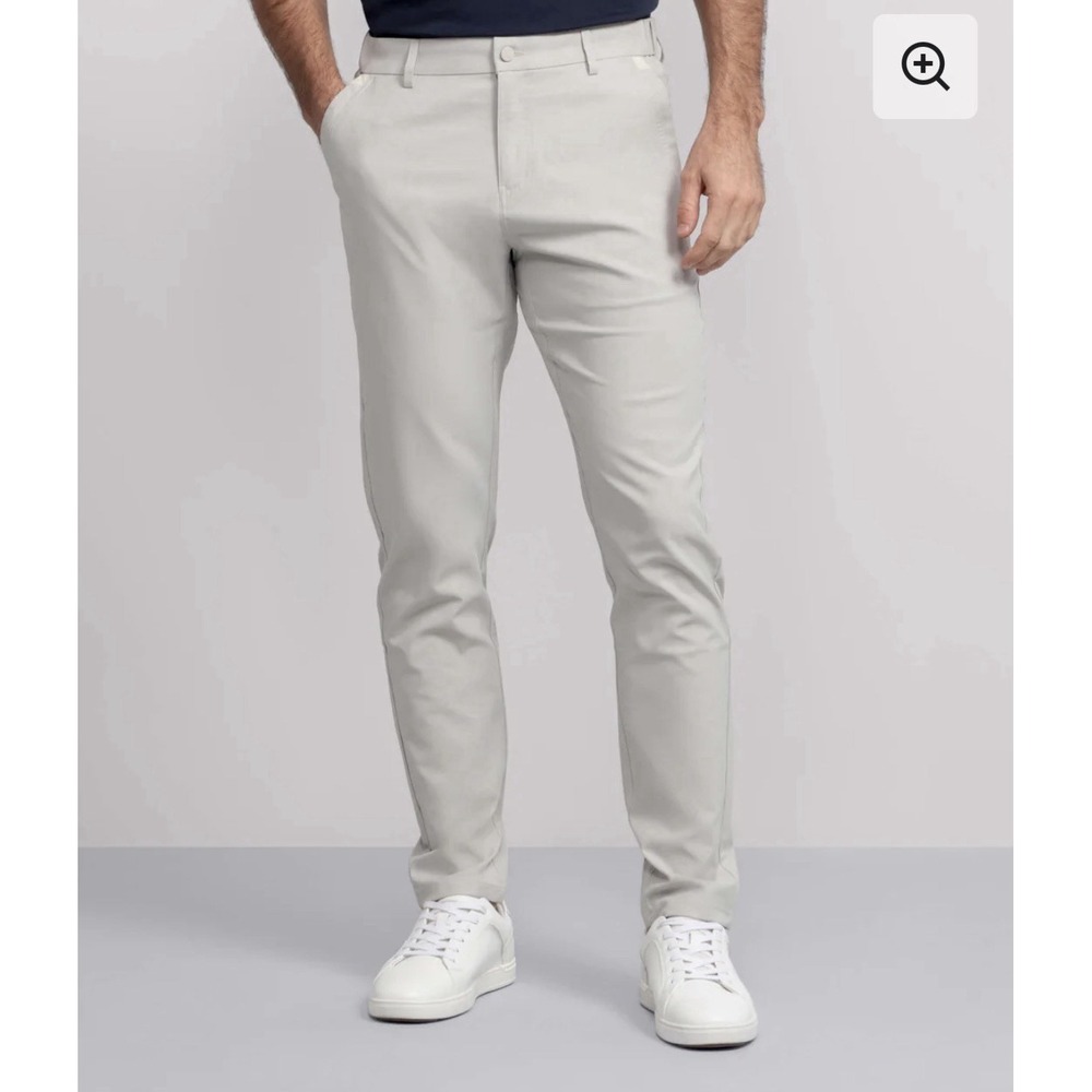 Jack Archer Jetsetter Tech Slim Fit Pants 38 X 30 Stone Wrinkle Resistant